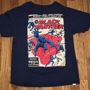 Kids black panther shirt